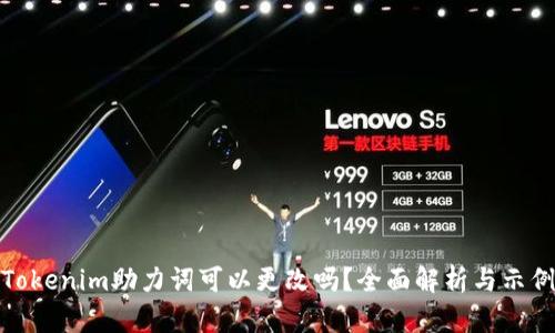 Tokenim助力词可以更改吗？全面解析与示例