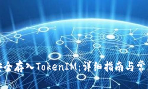 如何安全存入TokenIM：详细指南与常见问题